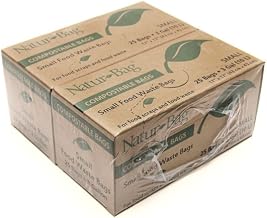 Compostable Trash Liner Retail Packs, 3 Gallon, 600 Count