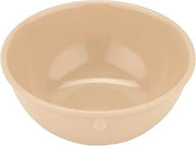 G.E.T. DN-310-T-EC Tan 10 oz. Bowl, Break Resistant Dishwasher Safe Melamine Plastic, Supermel Collection (Pack of 4)