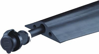 Cable PROTECTOR-BLK-5FT L 2.30LB/FT1-3/8" H x 5-3/4" W x 5' L Style G