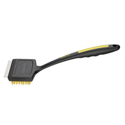Oversized Grill Brush Powered by Scrub Daddy by Mr. Bar-B-Q – Oversized, Nylon, Black and Yellow, Model 60404SDZ