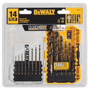 DEWALT Multi / 14 piece set (Pack of 1) / Classic Jobber Drill Bits