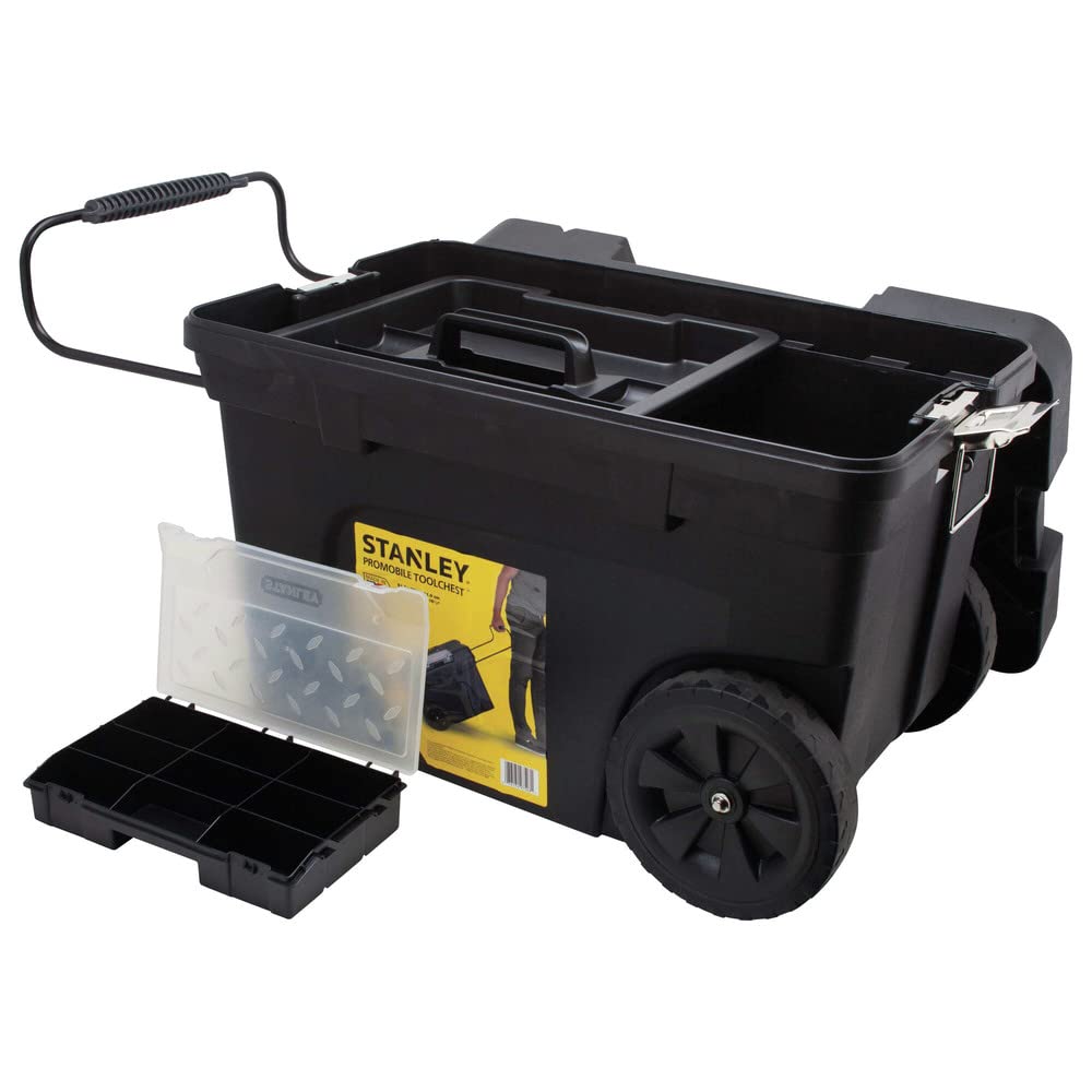 Rolling Tool Box by STANLEY – One Size, Blend, Black, Model 033026R