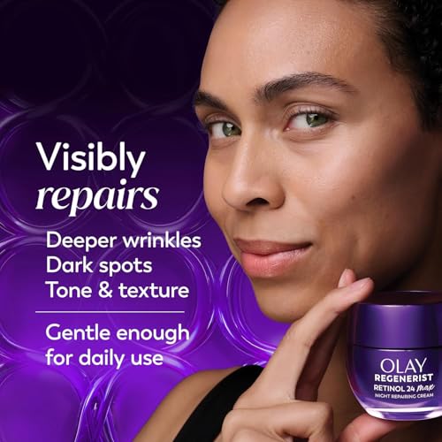 Olay 1.7 Ounce (Pack of 1) / Retinol Max / Purple Night Creams