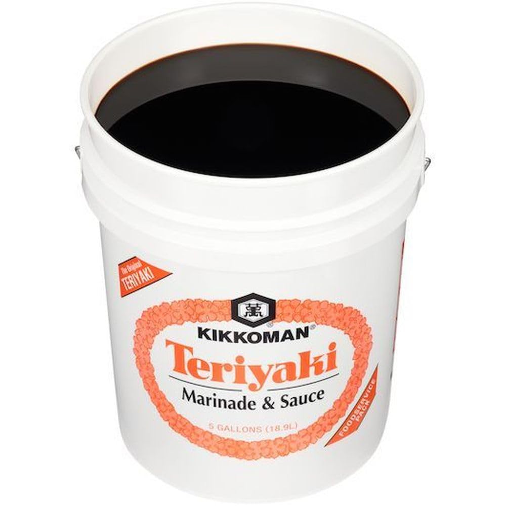Teriyaki Marinade and Sauce by Kikkoman – 5 Gallon