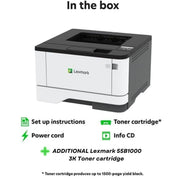 Lexmark Compact / White / MS331dn Computers & Accessories