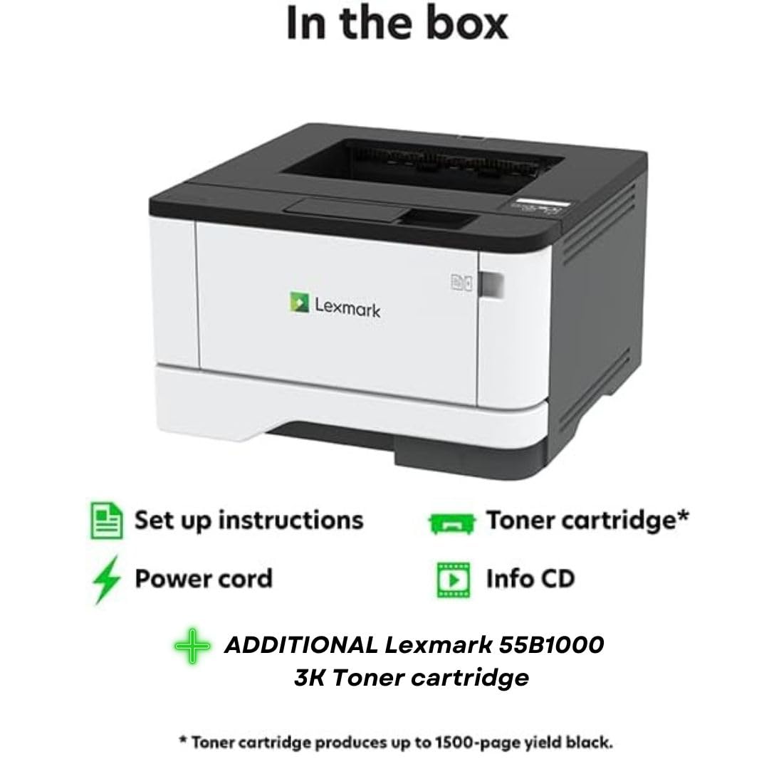 Lexmark Compact / White / MS331dn Computers & Accessories