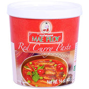 Mae Ploy Red / Red Curry Paste / 14 Ounce (Pack of 1) Curry Sauce