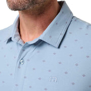 Mens Comfortknit Geo by TravisMathew – XX-Large, cotton/modal/elastane blend, Ash Blue, Model A46254