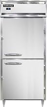 DL1FX-HD Designer Line Extra-Wide Single Section Reach In Freezer, 36-1/4"W, Half-Height Doors