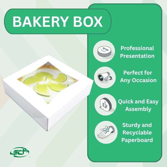 SOUTHERN CHAMPION TRAY 24 / Small / White Bakery Take Out Containers