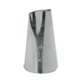 Nickel Plated Steel Cake Decorating Large Rose Tube by by Ateco – 116, Stainless Steel, Silver