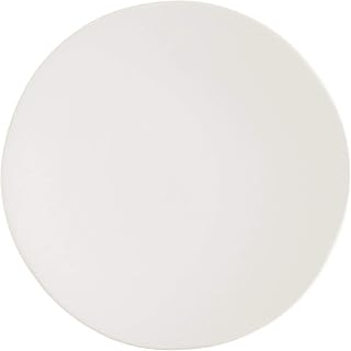Fortessa Vitraluxe Dinnerware Heirloom Matte Finish Salad Plate 8-Inch, Linen, Set of 4 - STN.8000.4.02