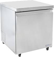 27" W Undercounter Refrigerator w/ (1) Section & (1) Door, 115v