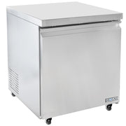 27" W Undercounter Refrigerator w/ (1) Section & (1) Door by MOTAK – 30.31x32.68x38.58, In Description, Check Images, Model MUR-28-X
