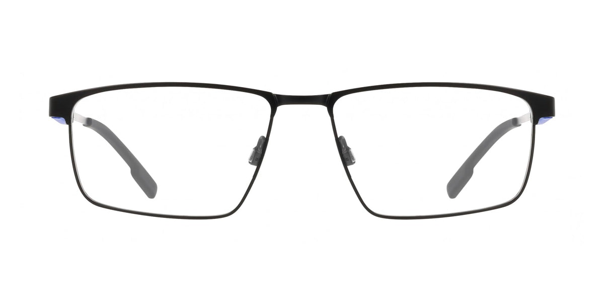 Eyeglasses E 1164 002 Satin Black/Blue 54mm by Flexon – 54/15/145, Plastic, Satin Black/Blue, Model FLEXON E1164