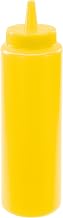 Squeeze Bottle, 8 ounce, plastic, yellow (6 pieces/Unit)
