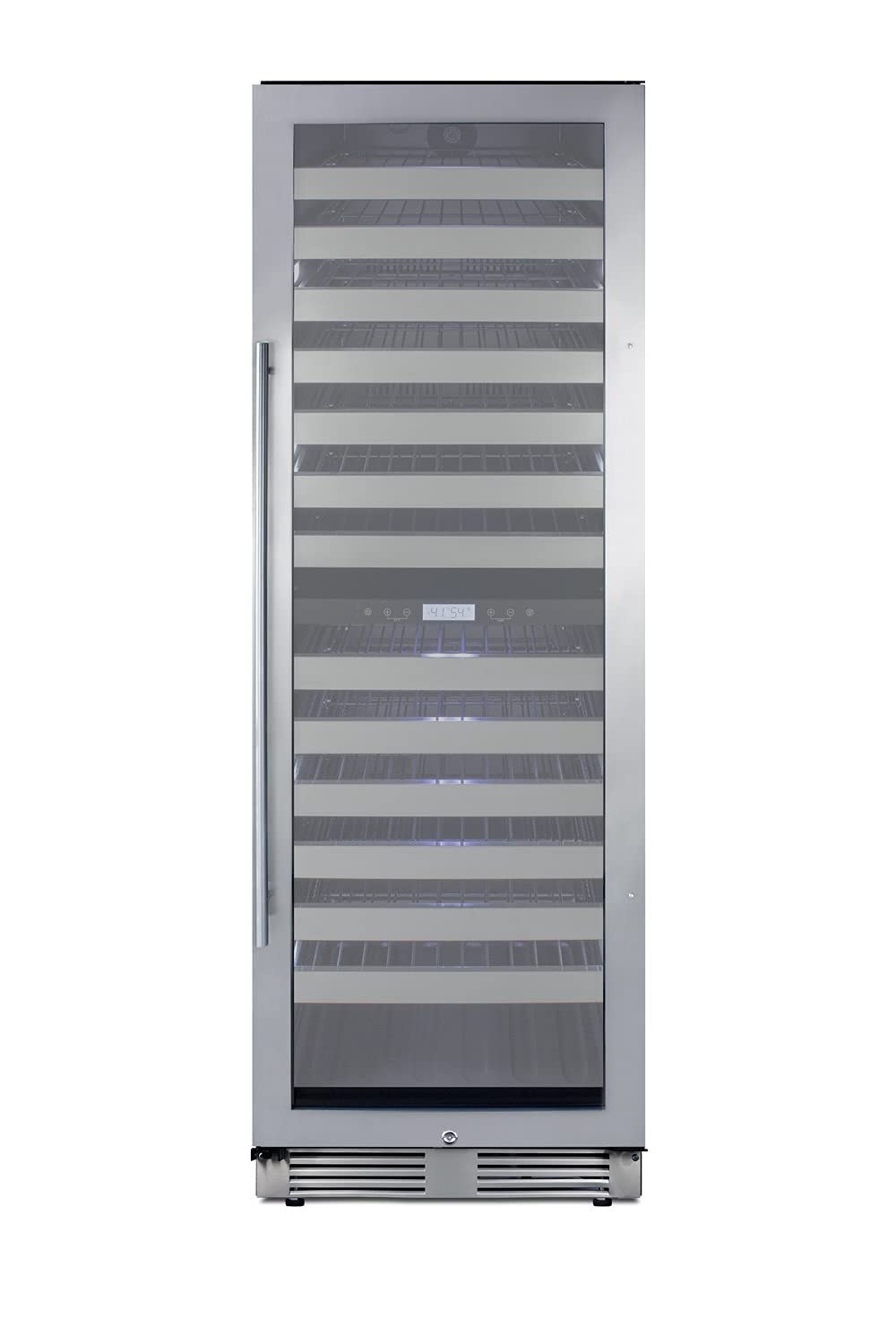 Summit Appliance Stainless Steel / 1 Freestanding Wine Cellars
