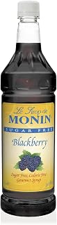 Monin Blackberry Syrup Sugar Free PET