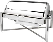 3124 Pillar'd 8 Quart Chafer, Rectangular with Rolltop