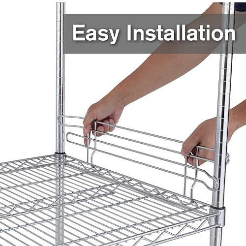 METRO 24 / Chrome / Industrial Utility Shelves