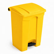 Medical Step-On Trash Can by Glownary – 18 Gallon, 18.0 gallons, Resin, Yellow, Model 475stpkt18yl