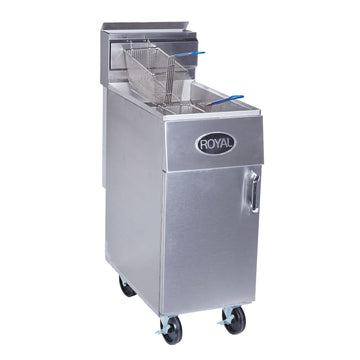 Royal Range of California REEF-35 Gas Floor Fryer 35 lb Capacity by Generic – Commercial Grade