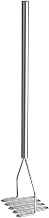 Tablecraft 7432 Potato Masher, 32" O.A., 5-1/4" Square face, Dishwasher Safe, Stainless Steel, 5 Each per case