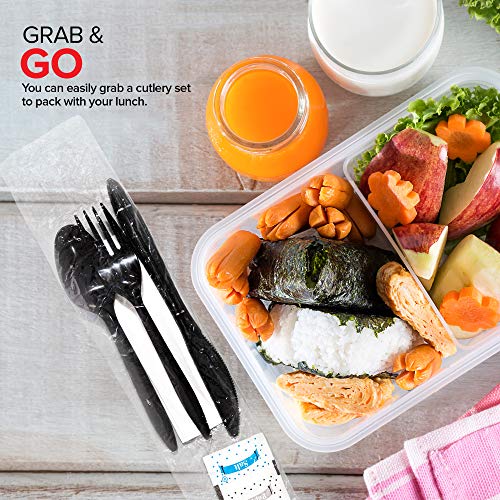 Stock Your Home Black / 1000 Pack / Casual Spoons