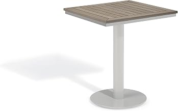 Travira 26" Square Bistro Table - Tekwood Vintage