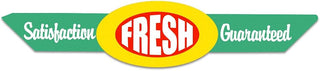 East West Label Fresh Die-Cut Greaseproof Strap Label Green | 500/Roll