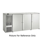 84"W 3 Section 4 Half Barrel Capacity Draft Beer Dispenser by Perlick – Model DDS84