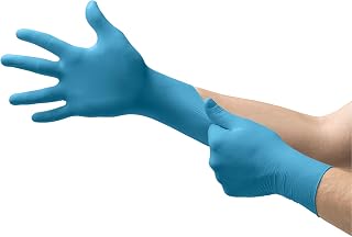 Ansell Large Blue 9 1/2'' TNT Blue 5 mil Nitrile A , 100 count