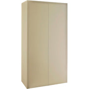 Janitorial Cabinet with Locking Recessed Handle by Global Industrial – 36 inches x 18 inches x 72 inches, Alloy Steel, Tan, Model 269902TN