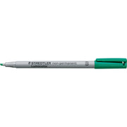 LUMOCOLOR N/PERM BROAD GREEN by STAEDTLER – 1 Count (Pack of 1), Plastic, Green, Model 312-5