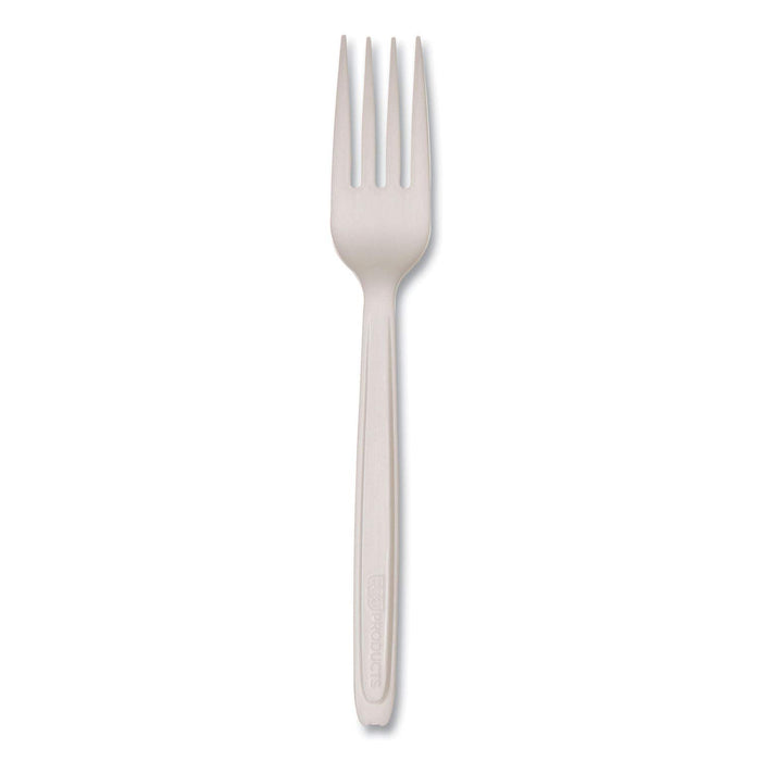 Eco-Products Cutlery For Cutlerease Dispensing System, Fork, 6", White, 960/carton