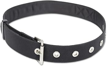 DBI/SALA Python, 1500113,Slimmer Profile Utility Belt Is Padded For Comfortability,Size Small Through Large, Waist Size 28"-46",Black