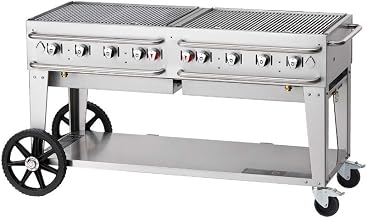 Pro Series 60'' Rental Mobile Grill - Bulk Propane Tanks Model