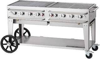 Pro Series 60'' Rental Mobile Grill - Bulk Propane Tanks Model
