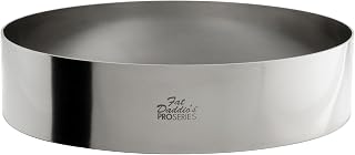 Fat Daddio's SSRD-8020 Stainless Steel Round Cake & Pastry Ring, 8 x 2 inch