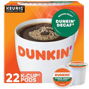 Dunkin' Decaf Medium Roast / 1 Ounce (Pack of 22) / coffee Single-Serve Capsules & Pods