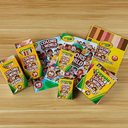Crayola 24 Count (Pack of 2) / Almond, Golden, Rose / Fine Line Coloring Pens & Markers