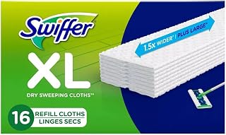Swiffer SWEEPER X-LARGE Disposable Sweeping Cloths, 16-Count Boxes (PACK OF 6)