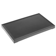 Cerve Collection Black Melamine Replacement Top for Rectangular Riser - 10 1/2"L x 6 2/5"W by HUBERT – Melamine, Black, Model 98771