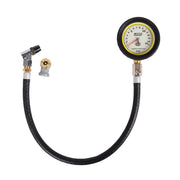 Joes Racing 0-15 psi, Analog, 2-1/2 in Diameter, White Face / Black / 1 Tire Gauges
