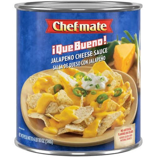 Nestle Que Bueno Jalapeno Cheese Sauce by Chef-mate – Large, Pack of 6