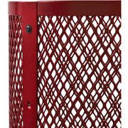 Global Industrial Red / 23.5 inches (Diameter) x 40 inches (Height) / Industrial Trash, Recycling & Compost