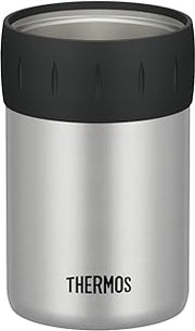Thermos JCB-352 SL Insulated Can Holder for 11.8 fl oz (350 ml) Cans, Silver