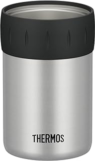 Thermos JCB-352 SL Insulated Can Holder for 11.8 fl oz (350 ml) Cans, Silver