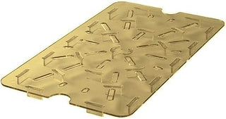 H-Pan Drain Shelf, For 42, 44, & 46Hp, Amber, Polycarbonate (6 Pieces/Unit)