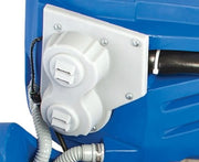 Clean Track L24 Carpet Extractor () by Clarke – 56"L x 27"W x 43.5"H, polyphenylene & polystyrene, Blue, Model 56317013